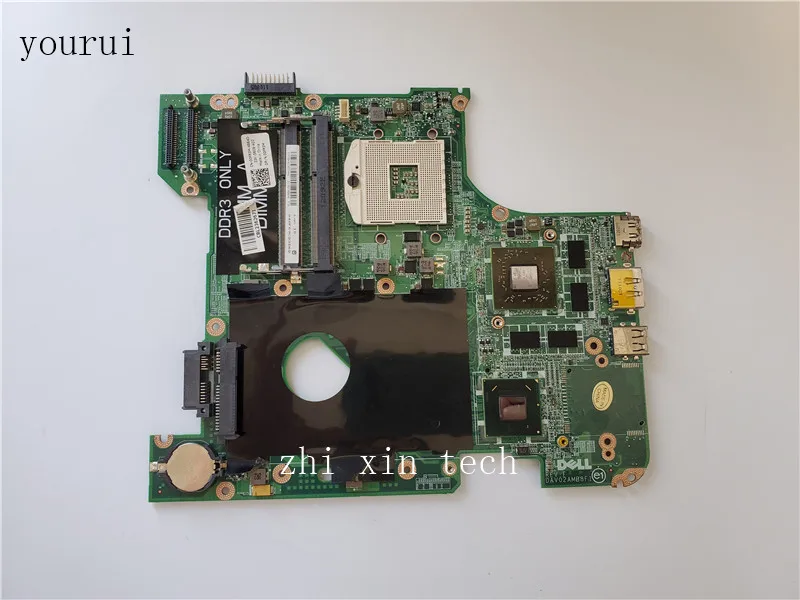 yourui CN-0GG0VM 0GG0VM GG0VM DAV02AMB8F0 Mainboard Fit For Dell Vostro V3450 Laptopmotherboard DDR3 test work perfect