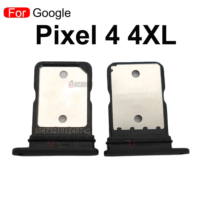 SIM Card Repair Part For Google Pixel 4xl 4 XL Sim Tray Socket Slot Holder Replacement Parts