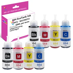 YC Ink Bottle 664 Compatible for Epson T664 ET-2500 ET-2600 ET-2650 ET-3600 ET-4550 ET-14000 L320 L220 L551 L565 L383