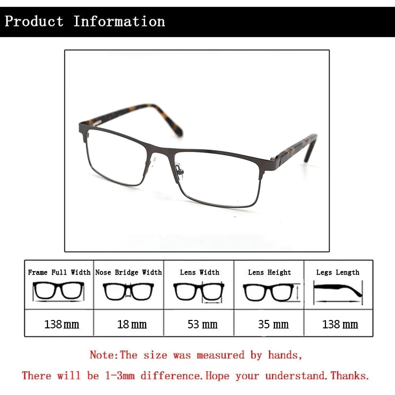 ใหม่ Photochromic แว่นตาสายตาสั้นสำหรับ Man แว่นขยายสี่เหลี่ยมผืนผ้าครึ่งกรอบสายตาสั้นแว่นตาขับรถแว่นตากันแดด