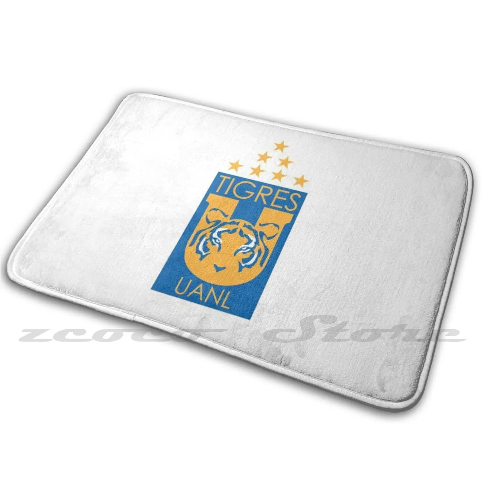 Tigres Carpet Water Absorb Non-Slip Door Mat Tigres Uanl Monterrey Soccer Futbol Mexico Liga Mx Gignac Sports Chivas America