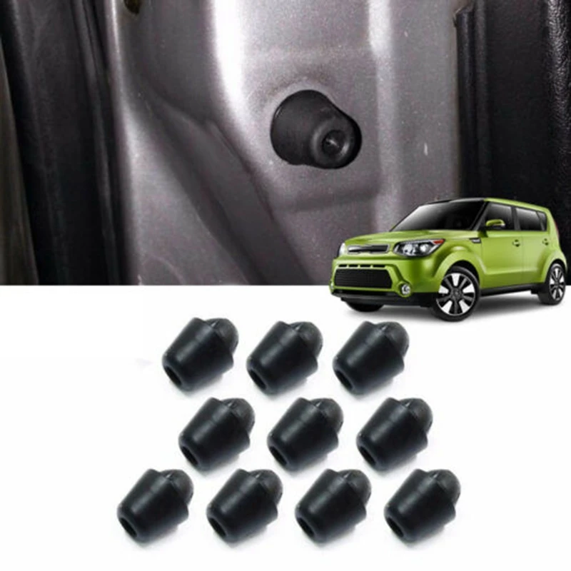 NEW-10PCS Car Bumper Door Overslam Rubber for Hyundai All Vehicle Elantra Accent Tucson Soul RIO Creta Sonata 8219128010