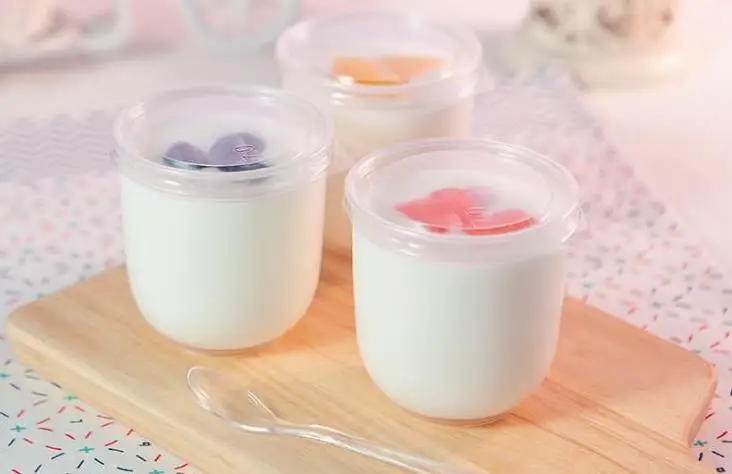 200ML Translucence Plastic Dessert Yogurt Cup with Lid Disposable Pudding Cup Bakery Takeaway Mousse Package Bowl SN2762