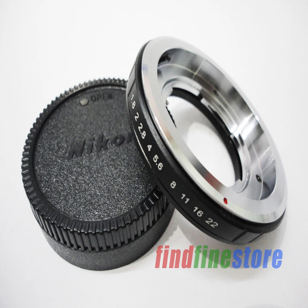 Voigtlander Retina DKL Lens to Nikon AI F Camera Adapter D90 D300 D500 D750 D600 D800 d810 d850 D5100 D5300 D80 D3 D7100 + CAP