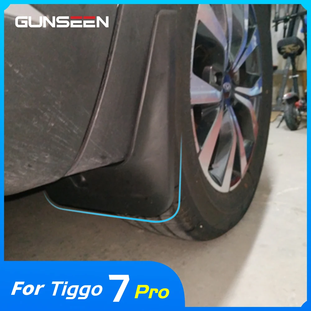 

For Chery Tiggo 7 Pro 2021 2022 Auto Mudguards Special Car Accessories Protector Front Rear Mud Flap Scuff Plate Guard Splash