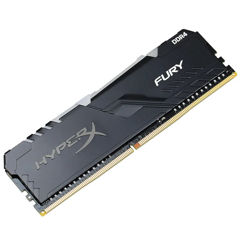 Kingston-Memoria RAM DDR4 RGB HyperX FURY, 2400MHz, 2666MHz, 3000MHz, 3200MHz, 3466MHz, DIMM, XMP, para Memoria de escritorio