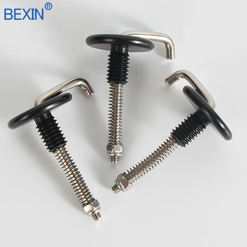 UNC-trípode de gravedad de Metal con resorte de interfaz 3/8, gancho para trípode, columna central, accesorios de fotografía para cámara