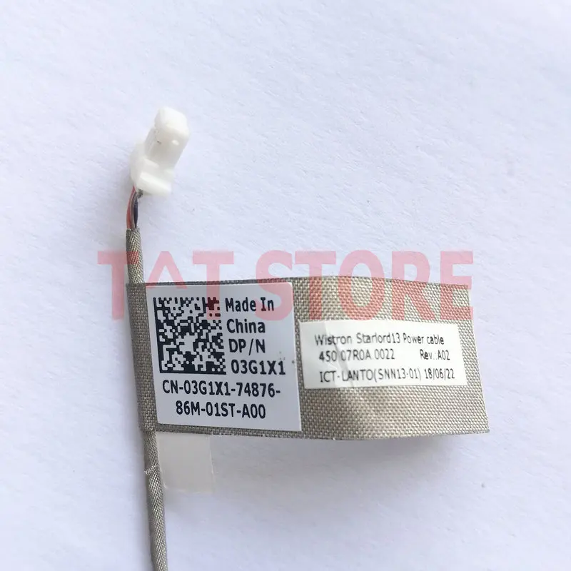 brand ORIGINAL 03G1X1 FOR Dell Inspiron 13 5368 5378 7368 7378 Series Power Volume Button board 3G1X1 CN-03G1X1 free shipping