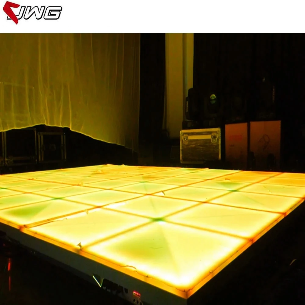 

4pcs/lot 1m*1m LED Dance Floor for Wedding Stage Disco Night Club Dancing Tiles