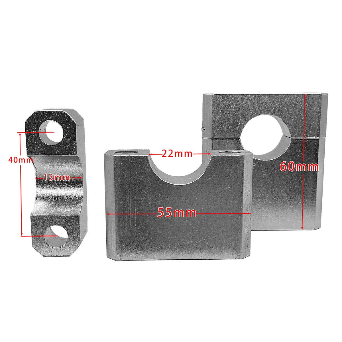 Front Fork 45 48mm Inverted Shock Absorber Direction Device Upper and Lower Plate for 110cc 125cc  Motor Dirt Bike Motorcycle