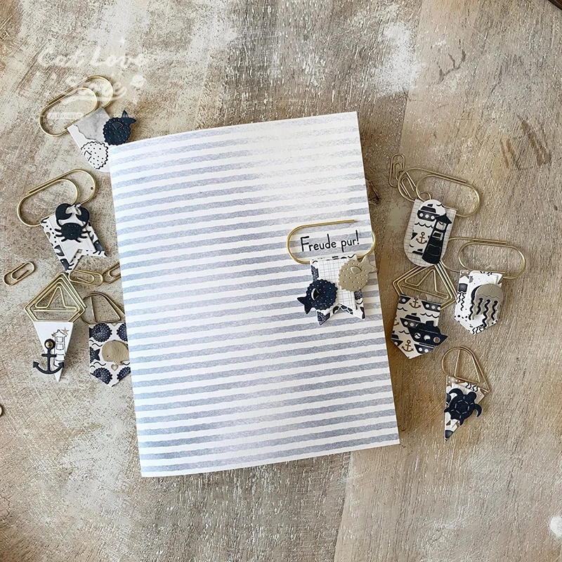 Small Ocean Series Metal Cutting Dies Scrapbooking Stencil DIY Decorative Craft Embossing Die Cuts Card Making New Dies For 2019 image 6