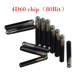 10PCS 4D60 CHIP Transponder Remote Car Key Blank Chip 4D60 Glassy Chip 4D60 80bits Car Key Chip