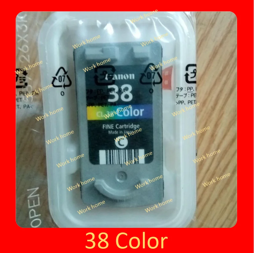 PG37 CL38 XL Cartridges for Printer Ink Compatible for Canon PIXMA MX300 MX310 IP1800 IP1900 IP2500 IP2600 MP 140 190 210