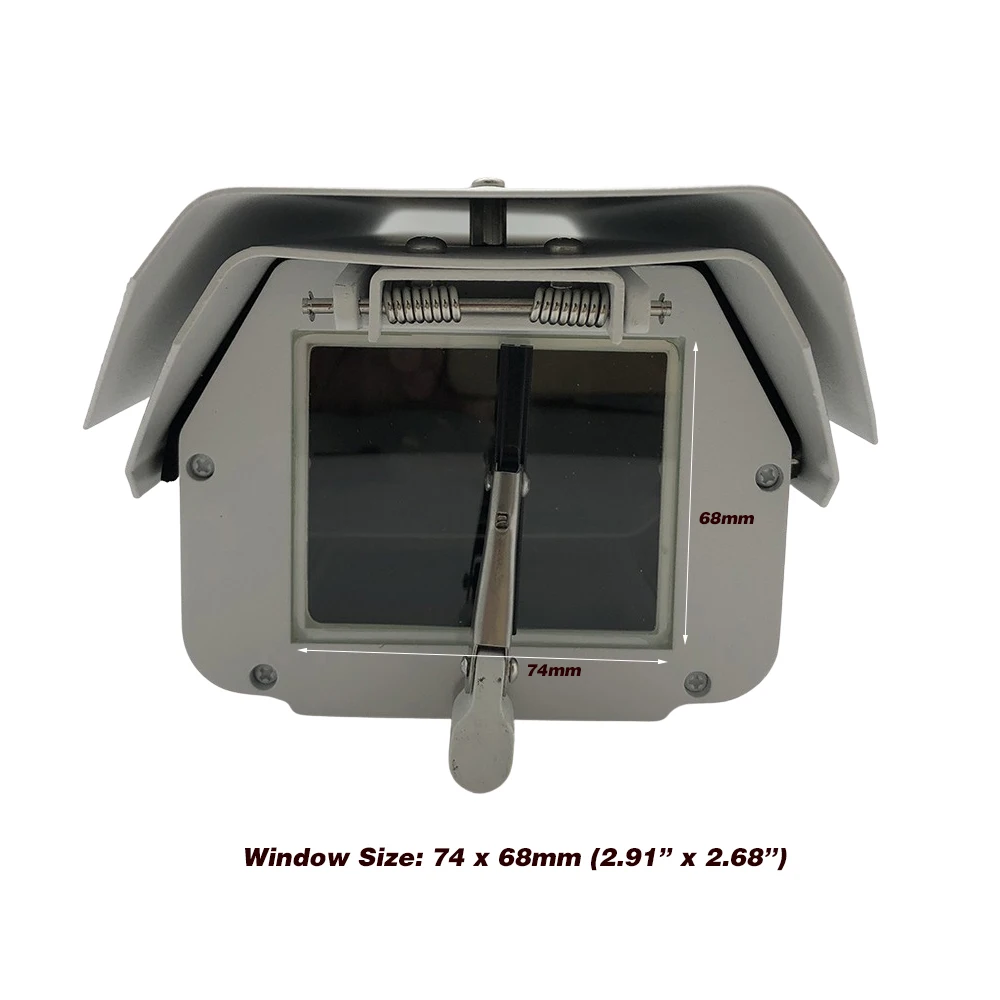 Aluminum Case 12 Inch Outdoor Waterproof Bullet Camera Housing Rainproof Enclosure with a 24V AC Wiper Heater Fan