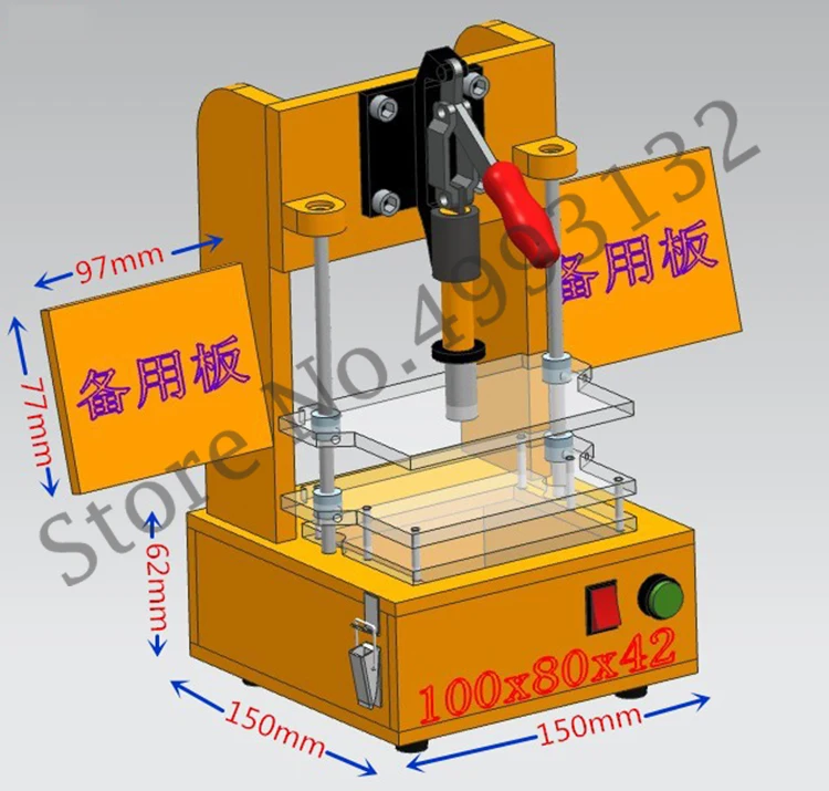 PCBA Standard Test Embryo Holder Fixture Electric Board Needle Board Acrylic Circuit Board Non-standard Fixture