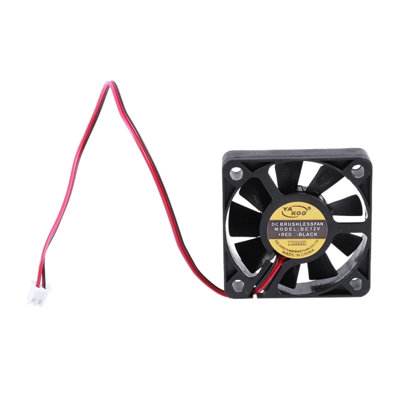 50 مللي متر x 50 مللي متر x 10 مللي متر 5010 DC 12V 0.1A 2Pin فرش التبريد مروحة