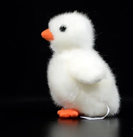 

simulation chick plush toy about 13x12cm white chick soft doll baby toy Christmas gift h1644