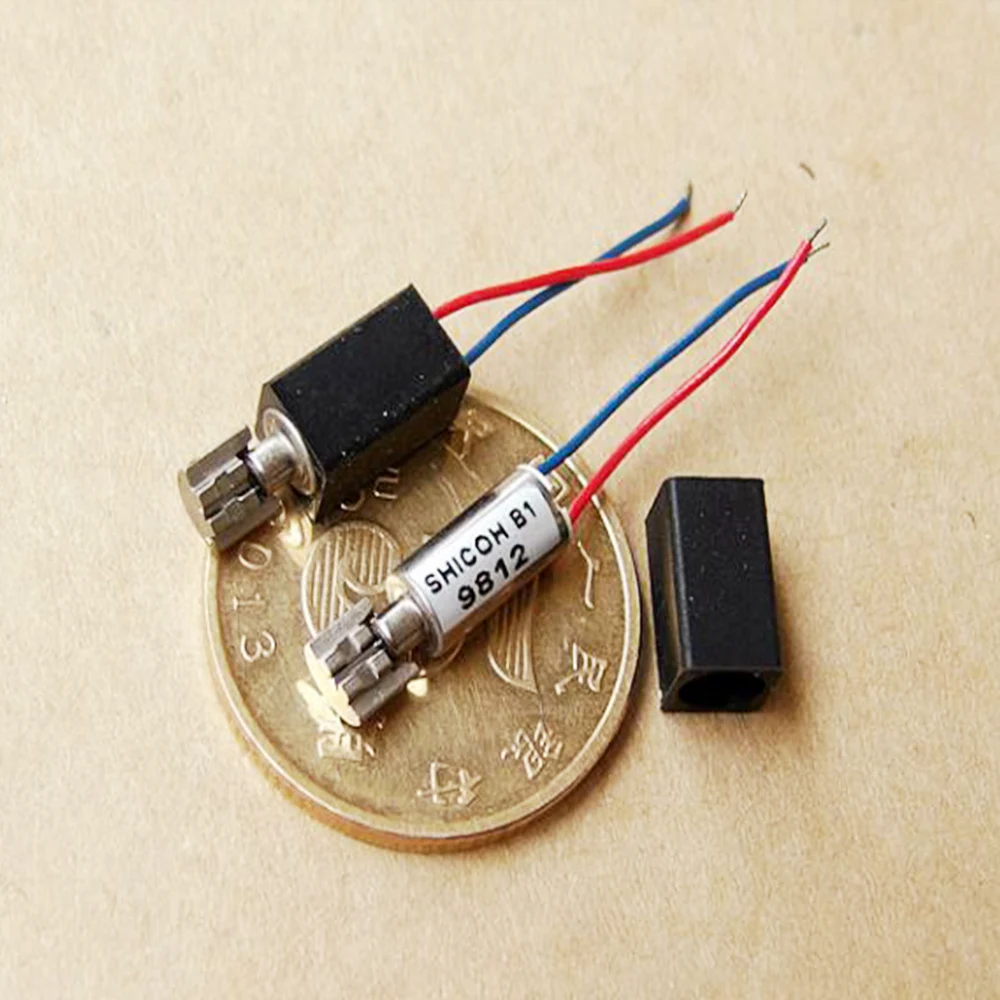 DC 3V-6V 3.7V 5V Micro Mini 5-pole Coreless Vibration Motor Precision 4*8mm  Cell Phone Vibrator for 4x8mm Motors & Parts