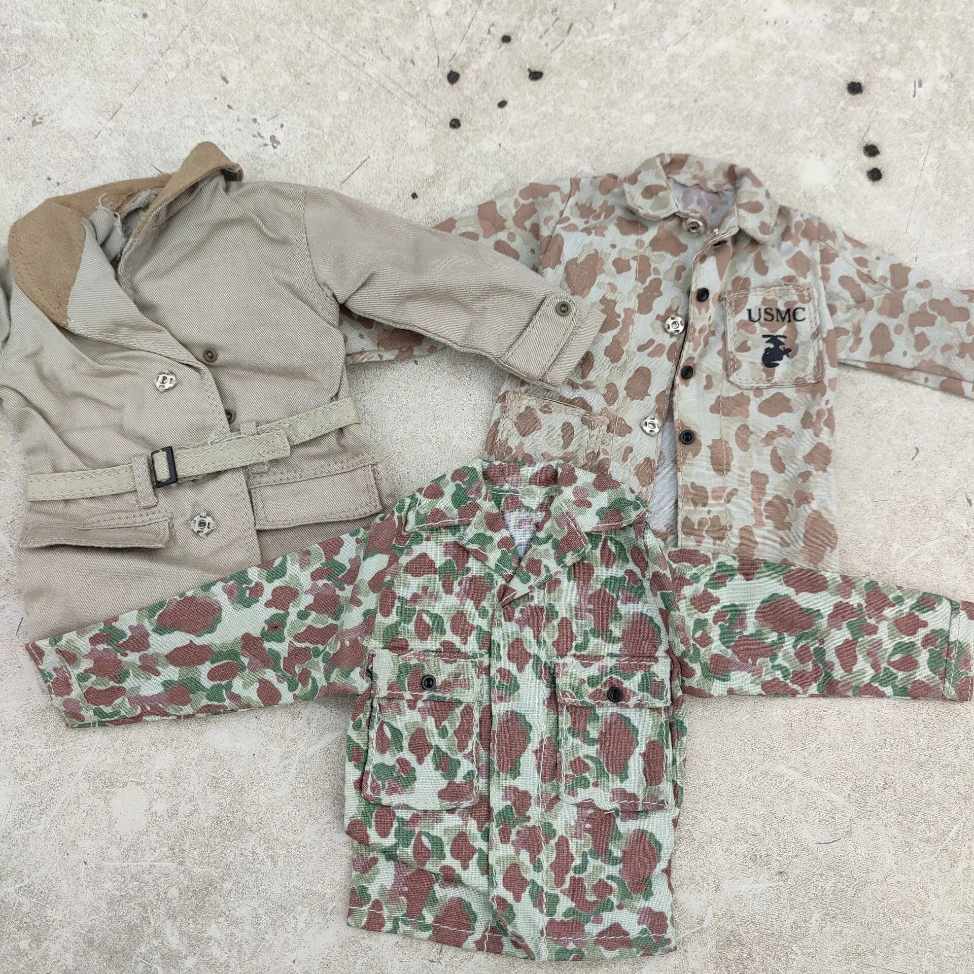 Actionfigur im Maßstab 1:6, Soldat, Militäruniform, Veyron WWII, US-Armee, Cam-Anzug, General Combat-Hosen-Set, passend für 12-Zoll-Körperfiguren