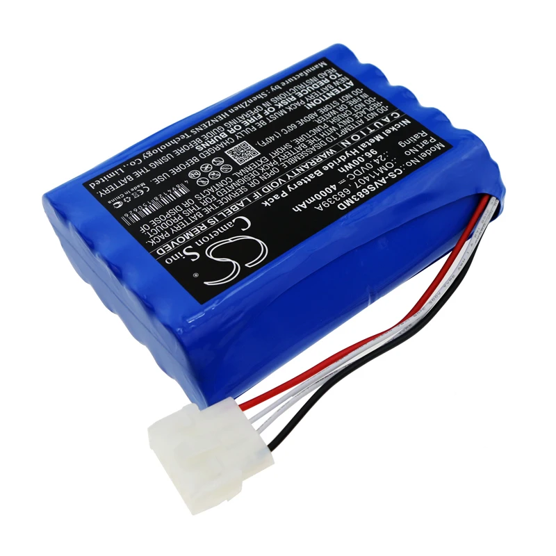 Battery for Viasys Healthcare  68339, 68339A, 68339K, AMED0013 B11407 BMED11407 OM11407 24V/mA