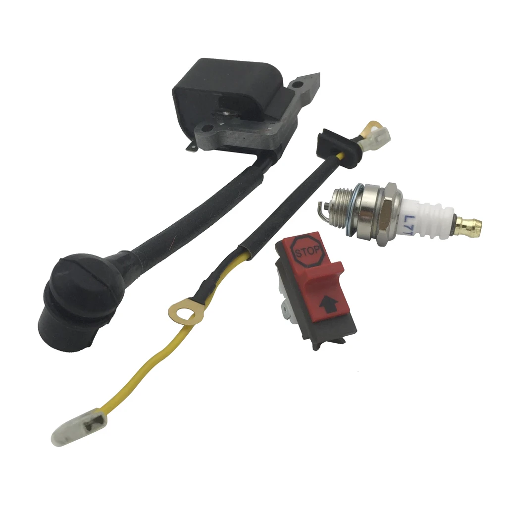Imagem -02 - Bobina de Ignição com Vela de Ignição para Husqvarna 235 240 136 137 141 36 41 26 23