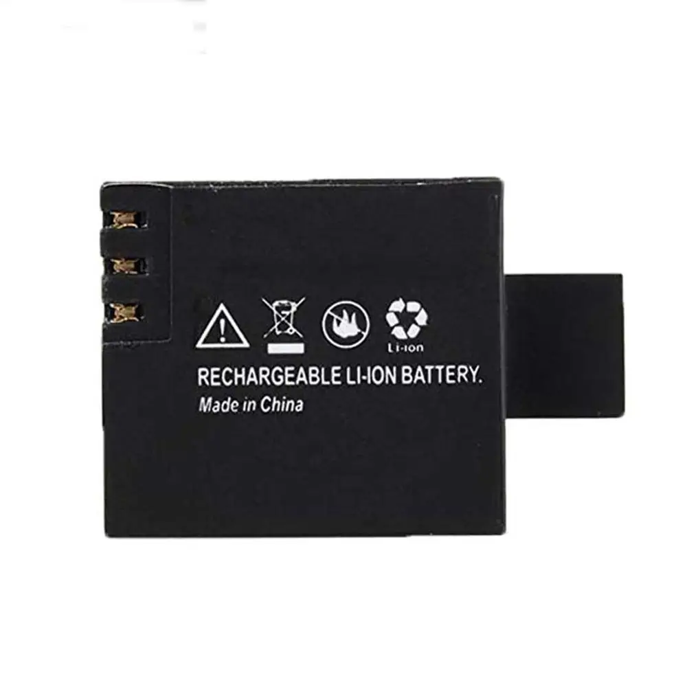 2Pcs/Set 3.7V Li-ion Battery 900mAh Camera Battery For EKEN H9 H9R H3R H8R H8PRO H8 SJ4000 SJ5000 M10 Action Camera Batteria