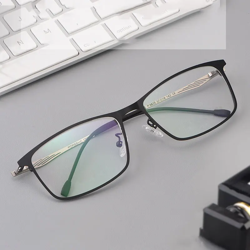 New Arrival Classic Business Style Frame Glasses For Male Full Rim  Metal Frame Eyewears Myopia Spectacles