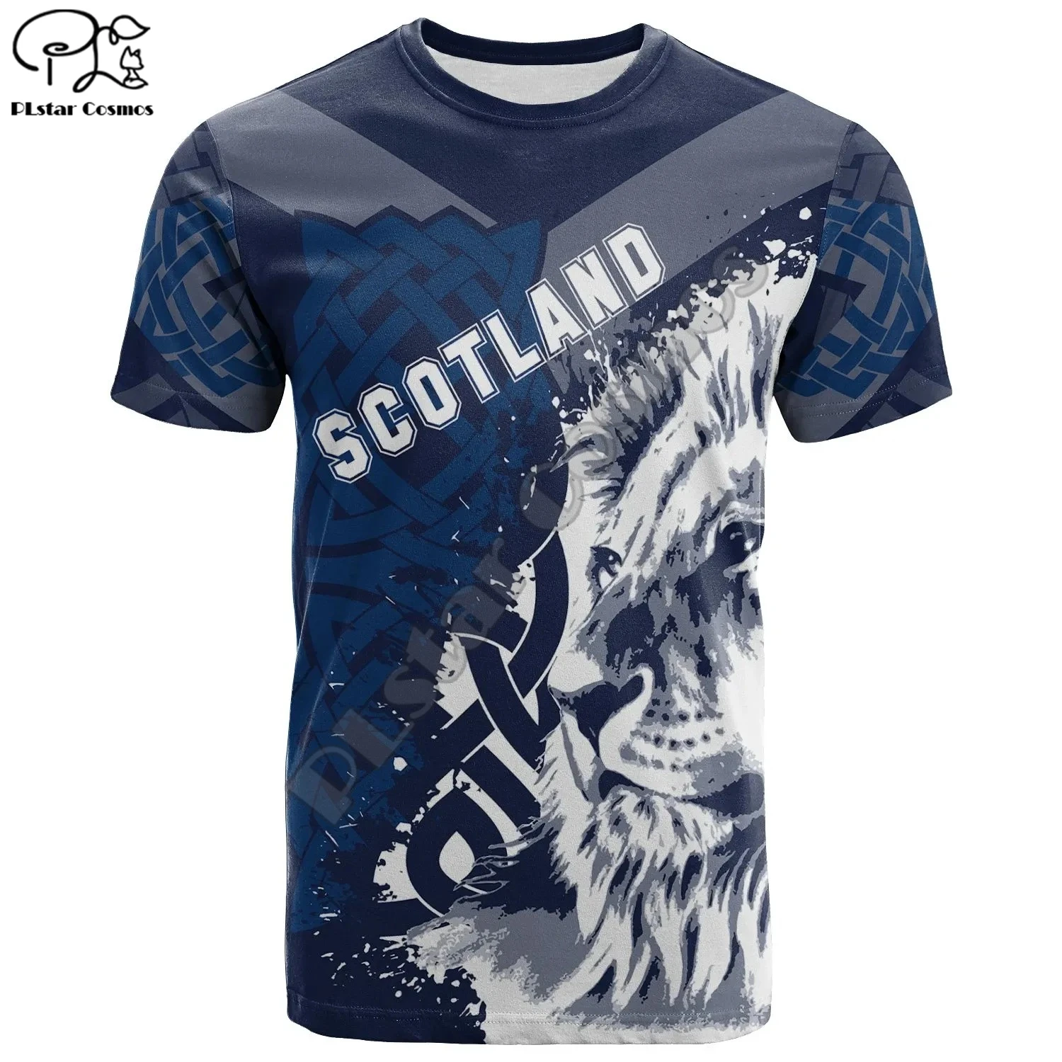 PLstar Cosmos Fashion Scotland Symbol 3D Print Summer Men/Women T-Shirts Flag Short-Sleeve Tee Hip Hop Casual Streetwear S8 view 5