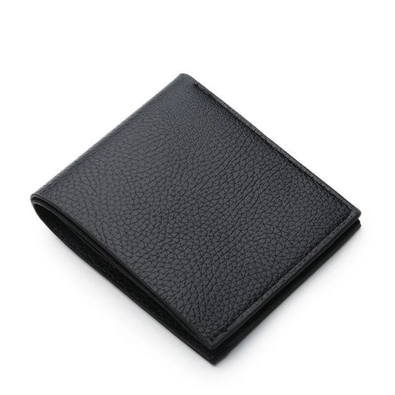 Casual Fashion Men\'s Bifold Short Credit Wallet Fashion Slim Wallets Man PU Leather Card Holders Coin Purses Classic Male Purse.