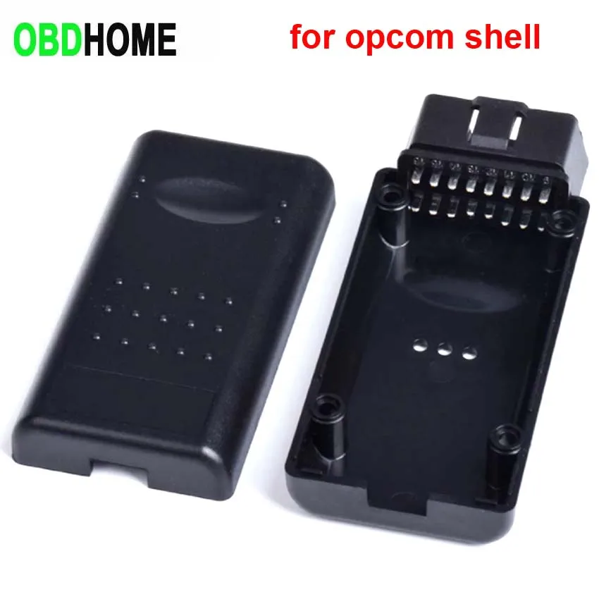 OPCOM Car Diagnostic Scanner OBD2 Shell Disassembly Tool OBDII 16PIN Male Obd Plug for OP-COM Cable Adaptor Connector Parts