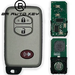 Chave remota inteligente para Toyota Land Cruiser LC200, 3 botões, 433MHz, B53EA, B77EA, A433, 2009, 2010, 2011, 2012, 2013, 2014