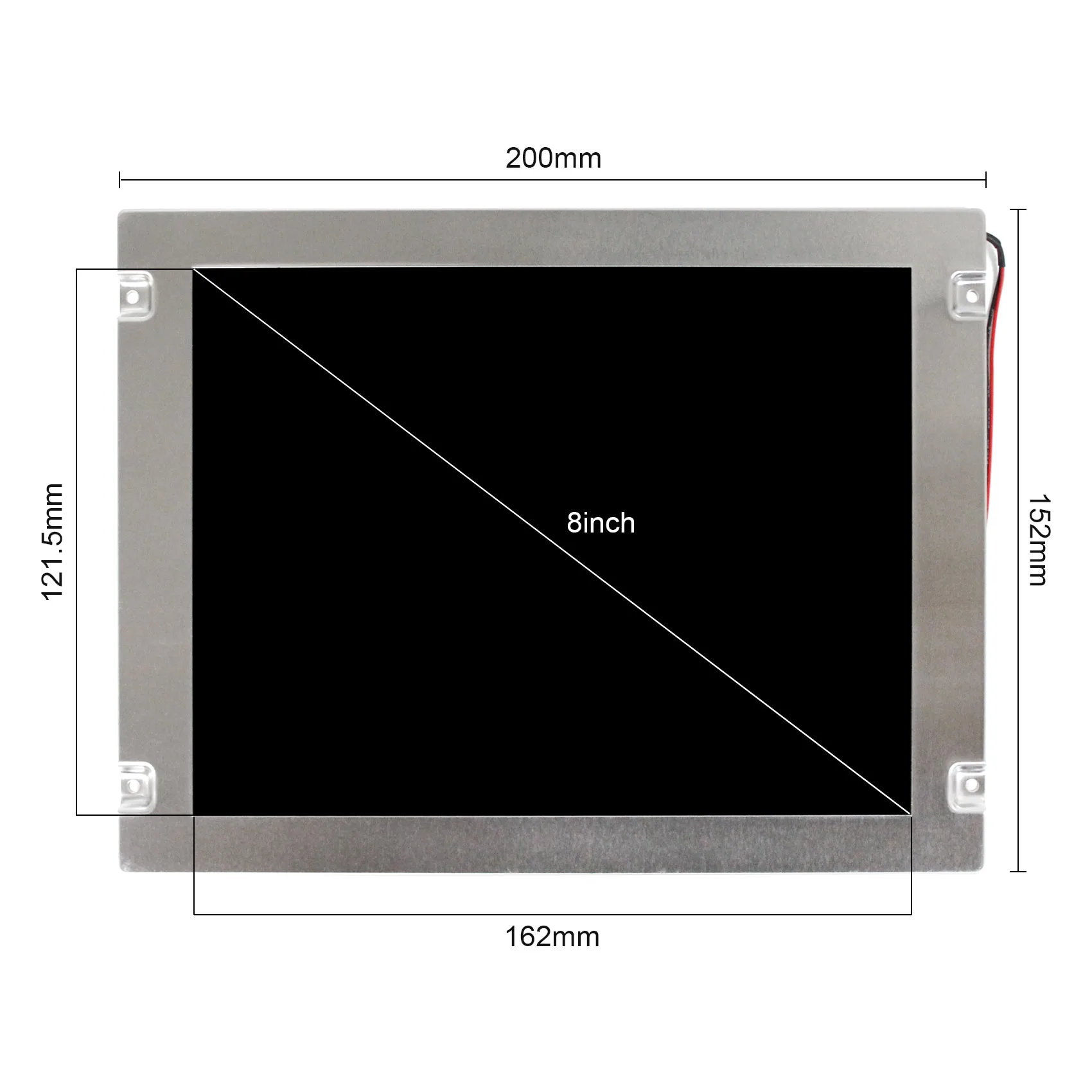 LCD Display 8.0" PD080SL3 800X600 LCD Screen