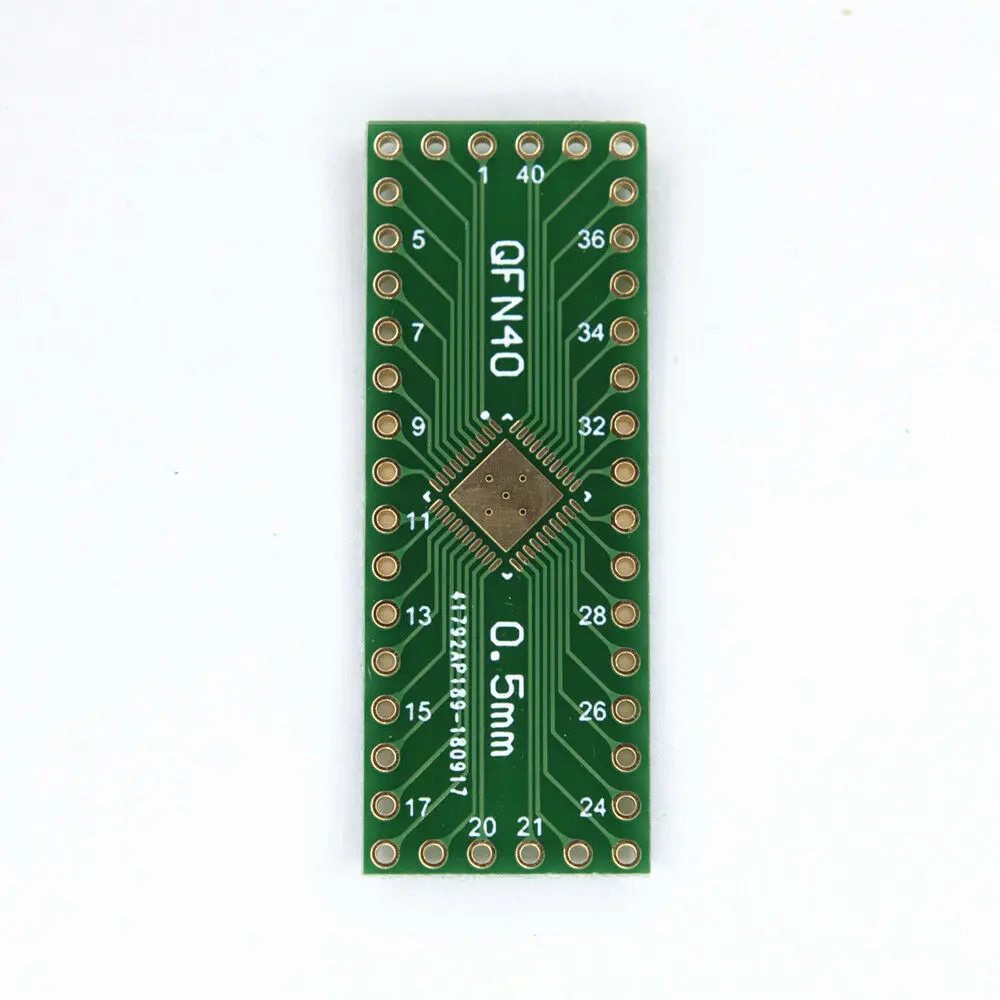 100 chiếc QFN32 QFN40 để DIP32 pin Adapter ổ cắm thử nghiệm thí nghiệm ban 0.5MM PCB