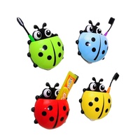 Toothbrush Holder Ladybug Animal Insect Cartoon Toothbrush Toothpaste Wall Suction Holder Rack Bathroom Supplies