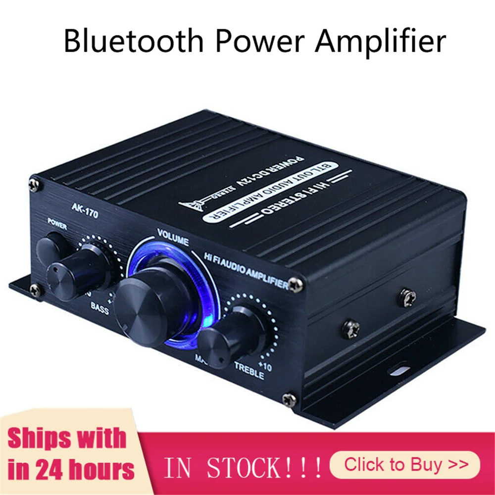 400W Digital Home Power Audio Amplifier Amplificador Hifi Stereo Subwoofer Music Player Audio Amplifier FM Radio Mic Car Home