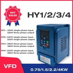 Convertitore di frequenza speciale per l'approvvigionamento idrico a pressione costante della pompa dell'acqua XSY-HY 0.75-1.5-2.2kw monofase universale trifase