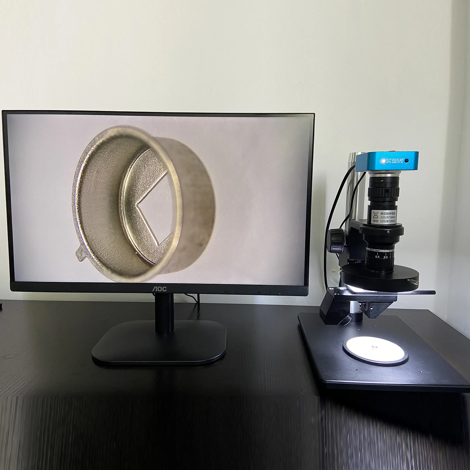 YIZHAN 3D Zoom 95x HD Digital Microscope For Electronics + Sony-Sensor 60FPS HDMI Camera Lab Education Soldering Jewelry Repair