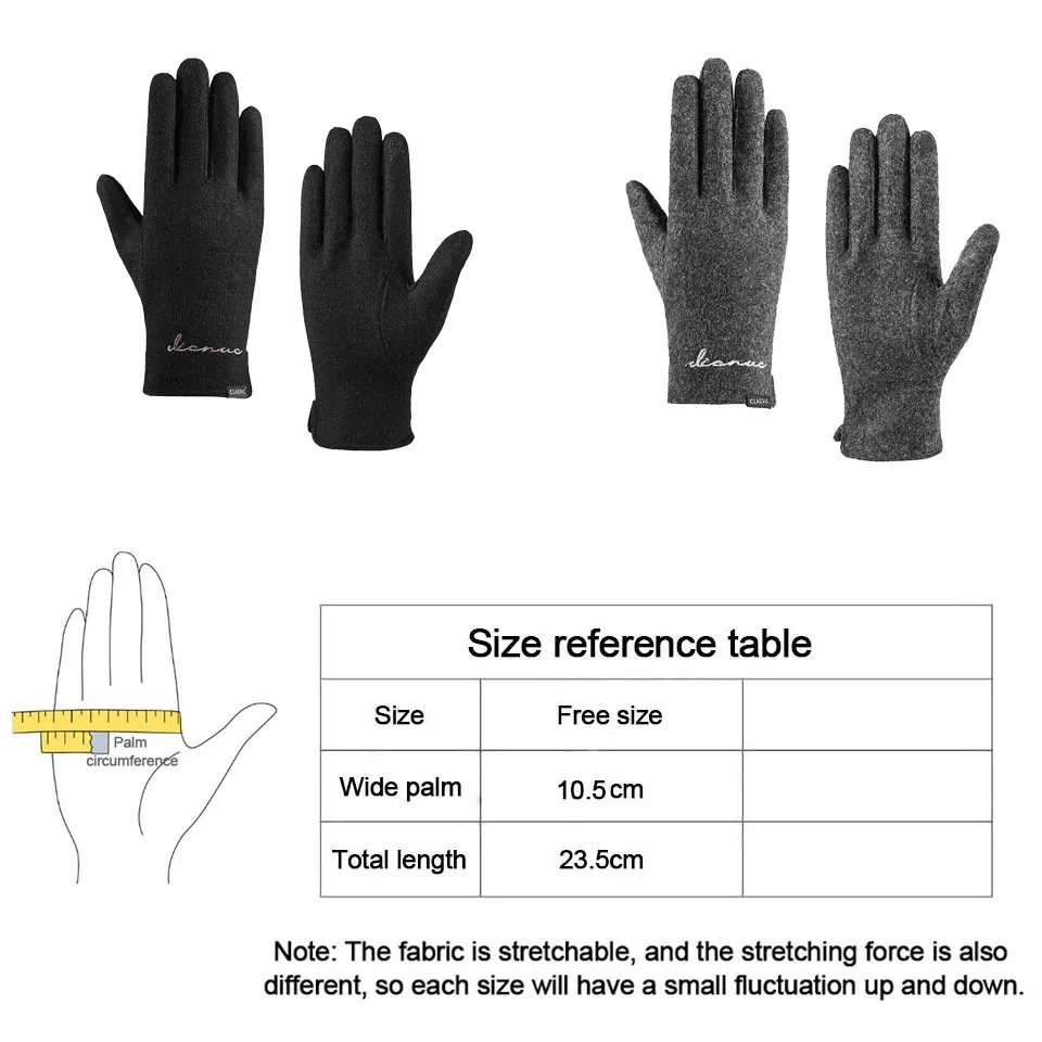 KoKossi Full Finger rękawice biegowe sporty outdoorowe ciepłe Unisex przyjazne dla skóry miękkie wiatroodporne rękawice do biegania na rowerze