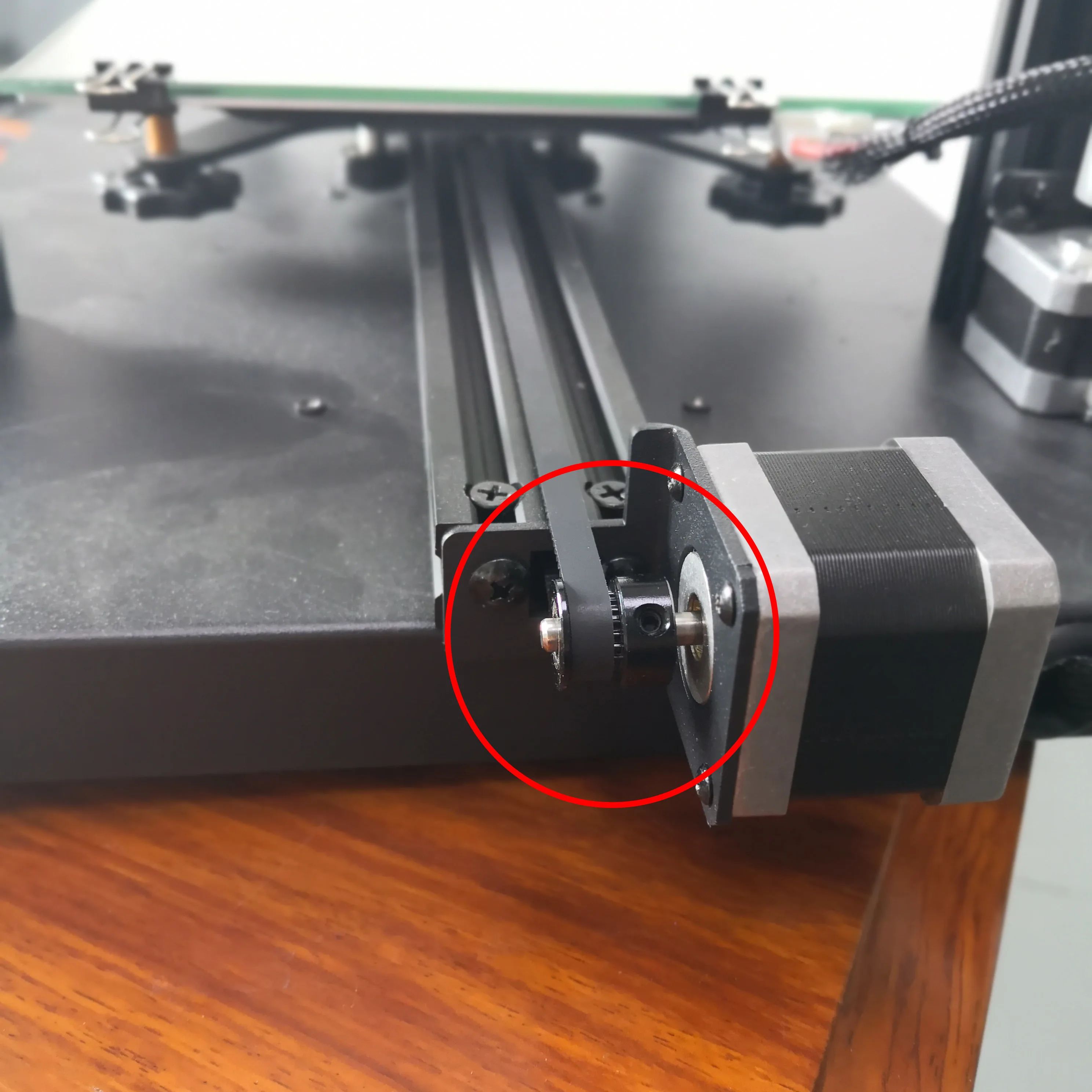 10pcs 블랙 GT2 풀리 Creality Ender-3/3s CR-10 3D 프린터 부품 20 Teeth 2GT 타이밍 풀리 보어 5mm