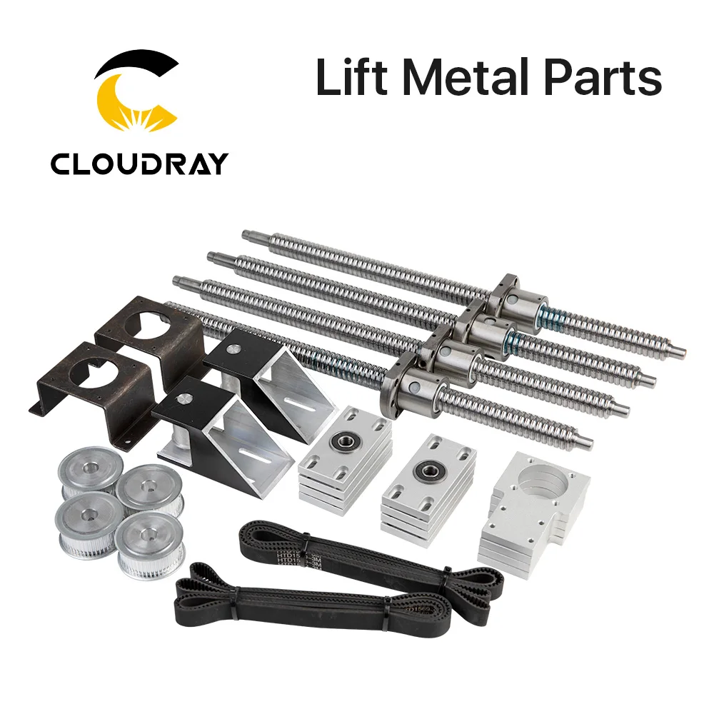 Cloudray motorized up and down table platform Lift Metal Parts for CO2 Cutting and Engraving Machine