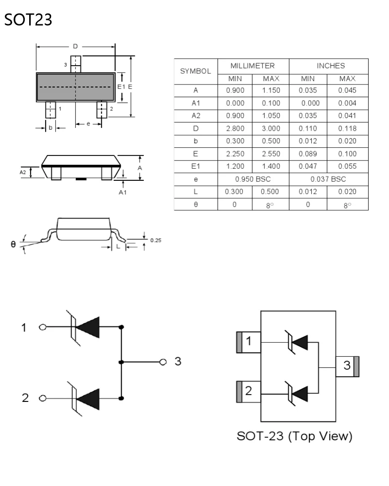 Transistor Mosfet SMD, 20 piezas, AO3401, A19T, 4.2A, 30V, SOT-23, Canal P