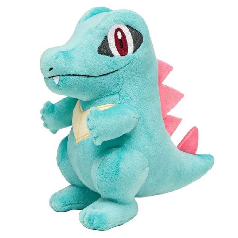 Cute Anime Crocodile Totodile Plush Toy Stuffed Animals Kawaii Plushie Kids Toys for Boys Girls Children Birthday Gift