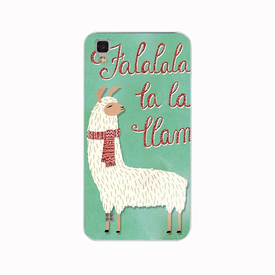 317FG  Cute Llama Alpaca Animals Cartoon gift Soft Silicone Tpu Cover phone Case for LG X Power 2 K50 Q60 K10 Case