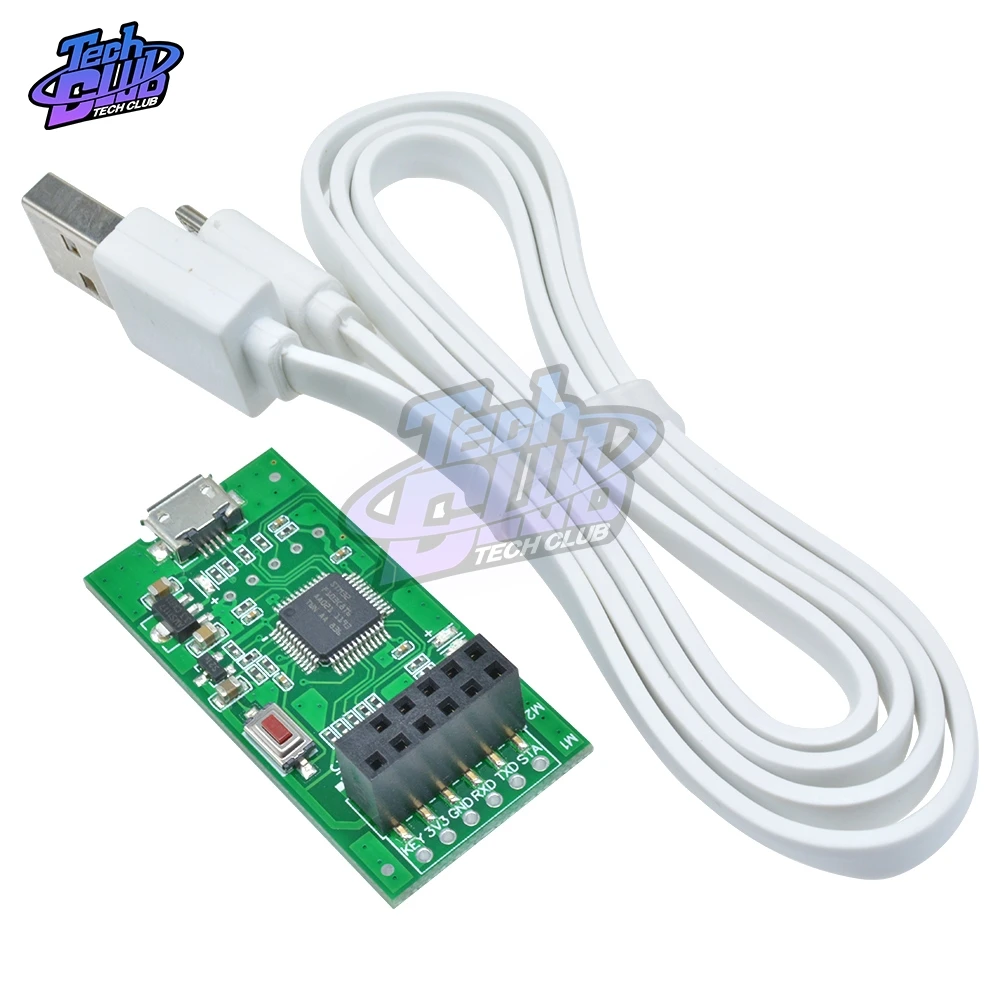 HC-USB-T USB to TTL USB To Serial Port Module AT Command Setting Line TTL Adapter Board For HC-05 HC-06 HC-02 with Cable