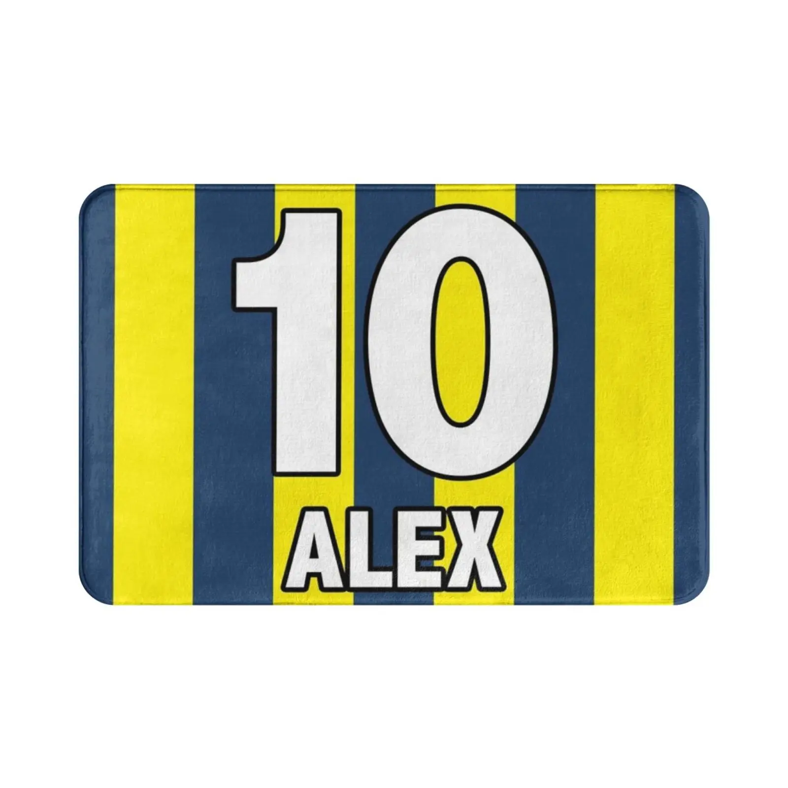 Alex De Souza 10 Fenerbahce alfombra alfombra cojín suave antideslizante Fenerbahce 1907 Fenerbahce Sk Fenerbahce Fener Fb