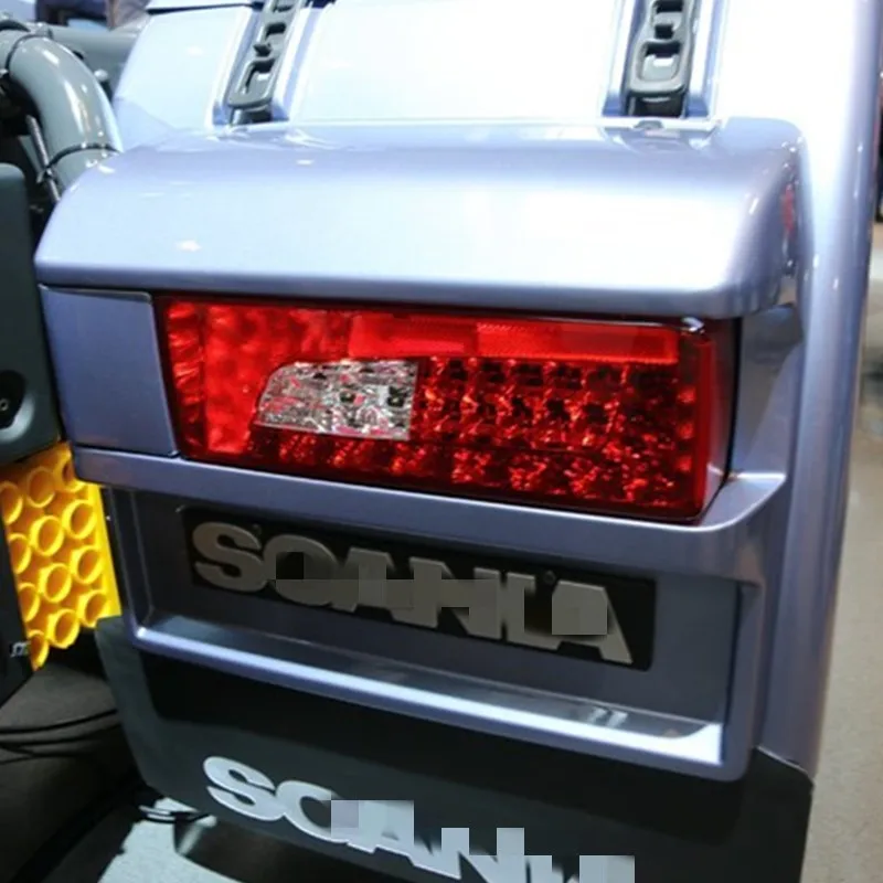 1pair LED Tail Light Combination Rear Lamps For Scania Truck  G400 G450 Right Left Taillights OEM 2380954 2241859 with connector