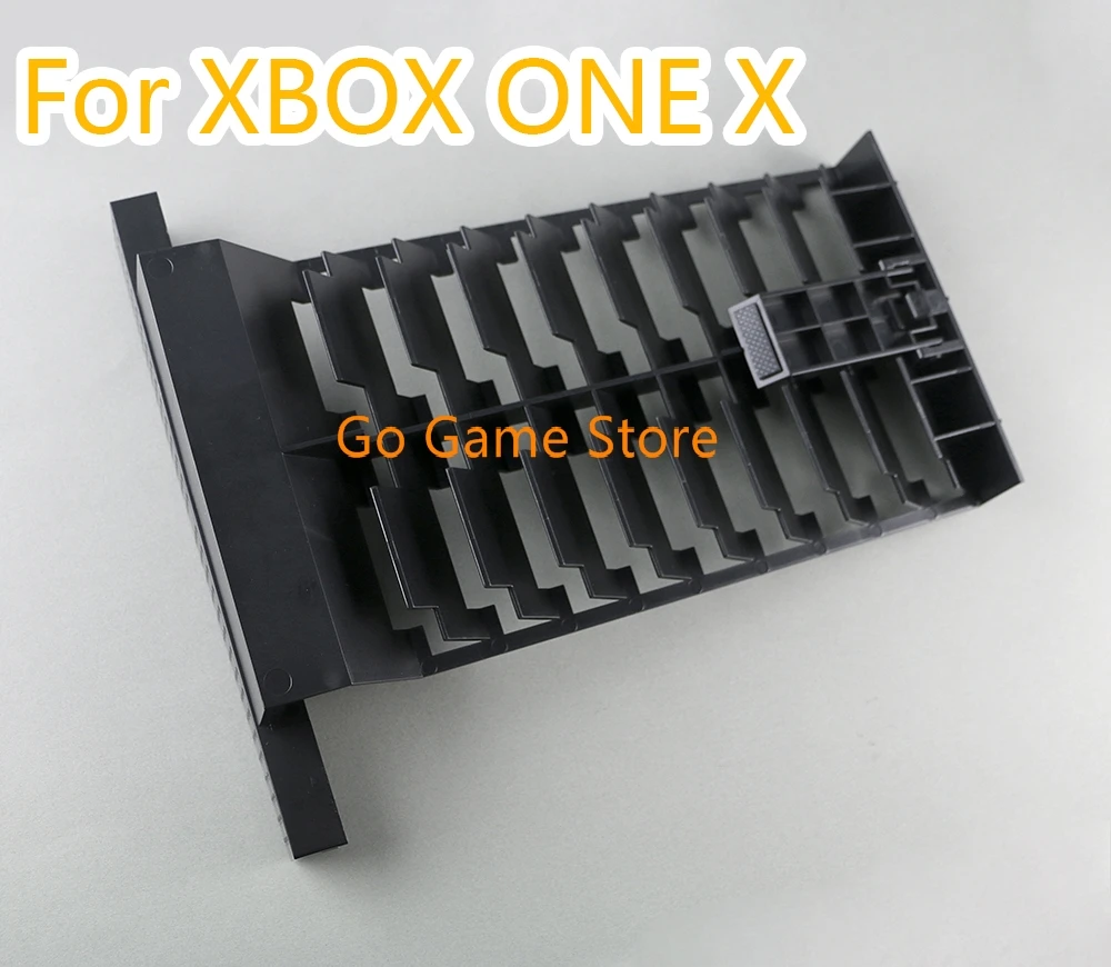 

for Xbox One X Game Console Vertical Charging Stand Cooling Fan with 18 Discs Storage Tower Mount