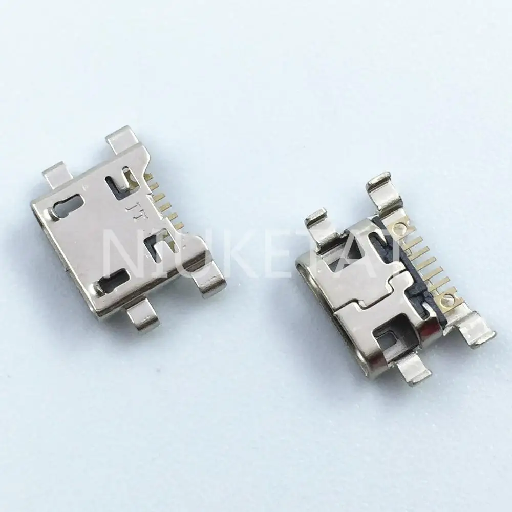 

10pcs Micro USB 7Pin Jack Connector socket Data charging port tail plug For LG G4 F500 H815 V10 K10 K420 K428 Mini USB