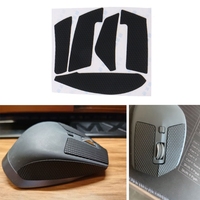 Mouse Skates Side Stickers Superlight for logitech MX Master 2S Mouse Black Mouse Anti-slip Sticker