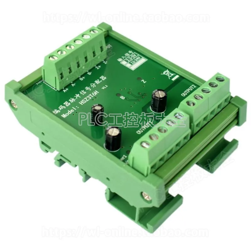 

Encoder pulse signal distributor ABZ phase 1:2, 1:2, 1:2, 1:3 PNP NPN HTL